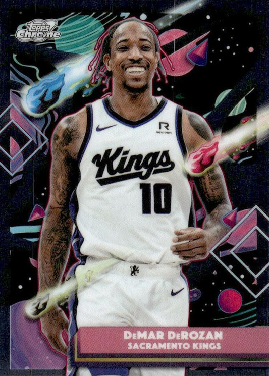 2025 Topps Chrome Cosmic DeMar DeRozan #41 Sacramento Kings