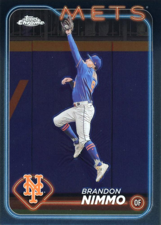 2024 Topps Chrome Brandon Nimmo New York Mets #233