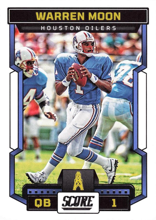 2023 Panini Score Football Warren Moon Houston Oilers #8