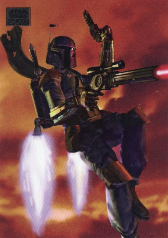 2024 Topps Chrome Star Wars Galaxy Boba Fett's Jetpack #24