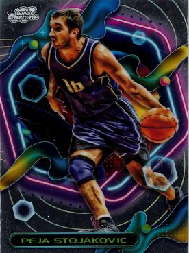 2023 Topps Chrome Cosmic Peja Stojaković #108 Sacramento Kings