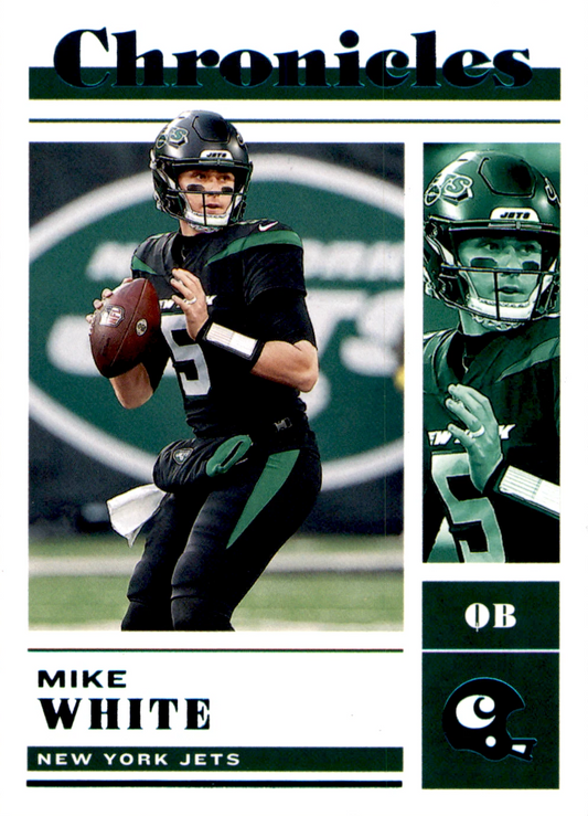 2022 Panini Chronicles Teal Mike White #4 New York Jets