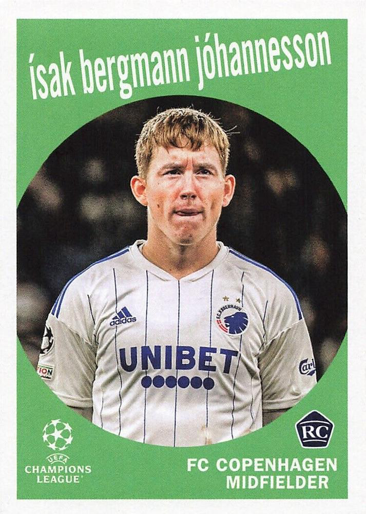 2022 Topps UCC 1959 Ísak Bergmann Jóhannesson #59-13 FC Copenhagen