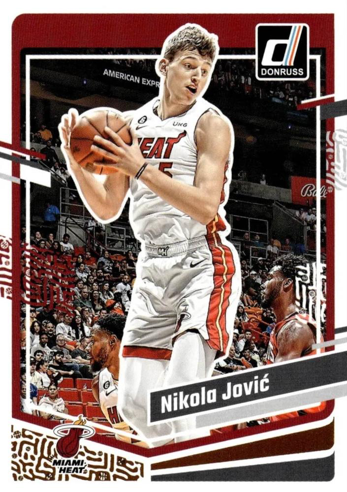 2023 Panini Donruss Nikola Jovic #111 Miami Heat
