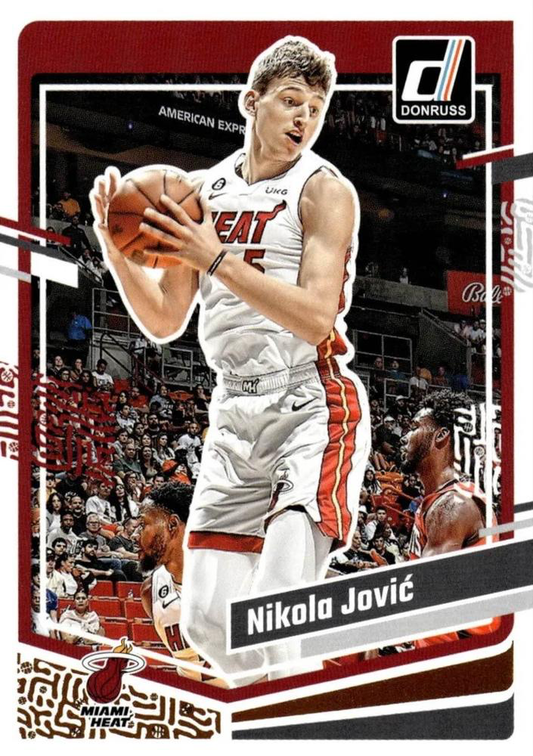 2023 Panini Donruss Nikola Jovic #111 Miami Heat
