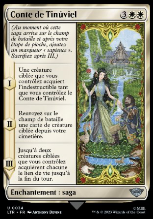 2023 Magic MTG Le Seigneur des Anneaux Conte de Tinúviel LTR #34