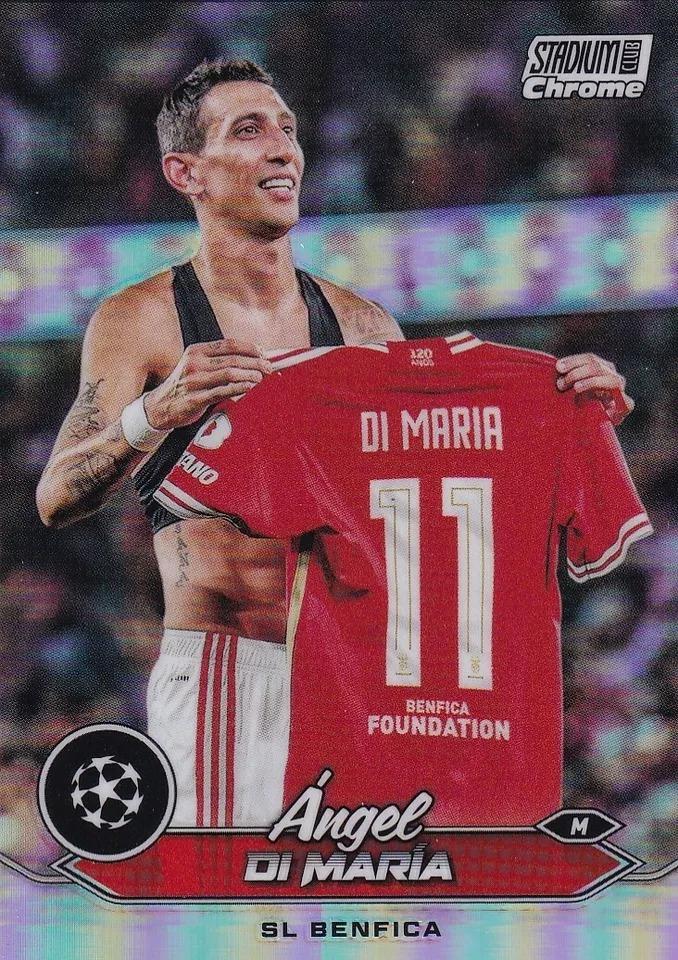 2023 Topps Stadium Club Chrome UCC Refractor Angel Di María #11 Benfica