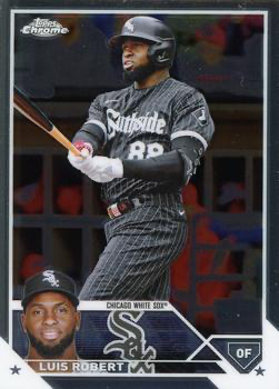 2023 Topps Chrome Luis Robert Chicago White Sox #125