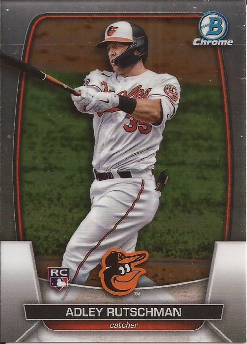2023 Topps Bowman Chrome Adley Rutschman RC Baltimore Orioles #17