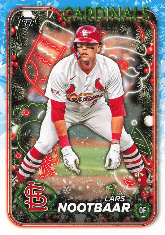2024 Topps Holiday Lars Nootbaar St. Louis Cardinals #H96