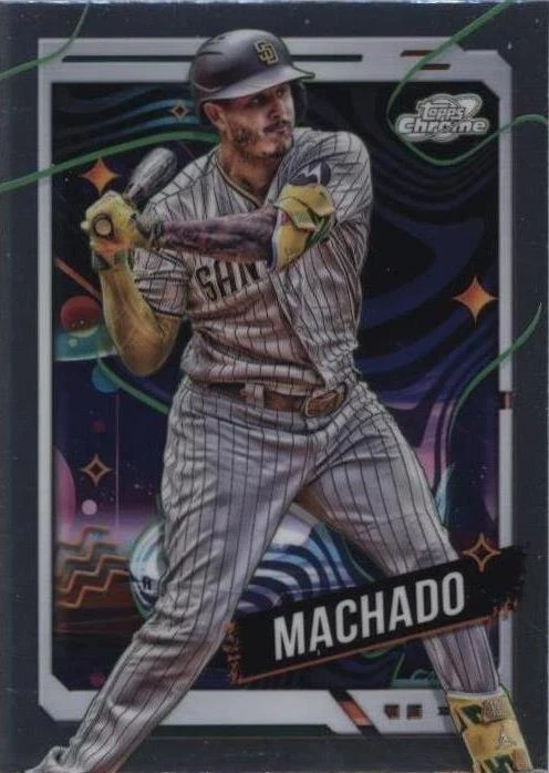 2024 Topps Cosmic Chrome Refractor Manny Machado San Diego Padres #12