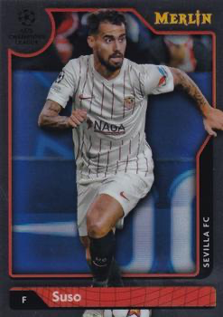 2021 Topps Merlin UEFA Club Competitions Suso #19 Sevilla