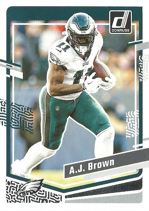 2023 Panini Donruss A.J. Brown #236 Philadelphia Eagles