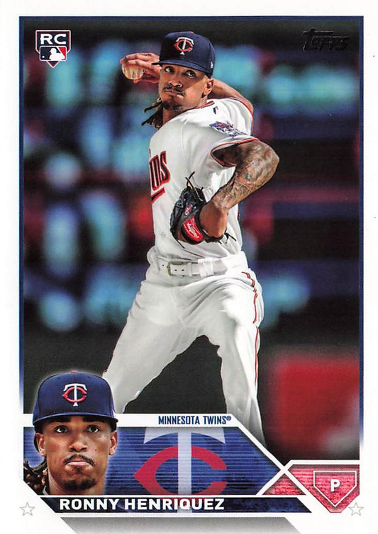 2023 Topps Series 2 Ronny Henriquez RC Minnesota Twins #372