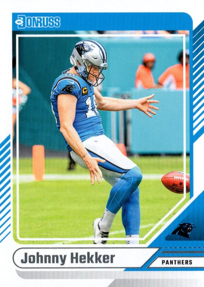 2024 Panini Donruss Johnny Hekker Carolina Panthers #24