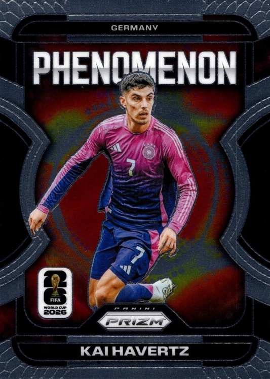2026 Panini Prizm FIFA World Cup Phenomenon Kai Havertz #4 Allemagne