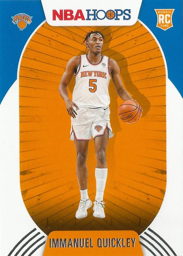 2020 Panini Hoops Immanuel Quickley RC #249 New York Knicks