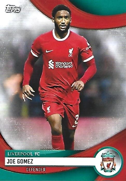 2023 Topps Liverpool Team Set Joe Gomez #2 Liverpool