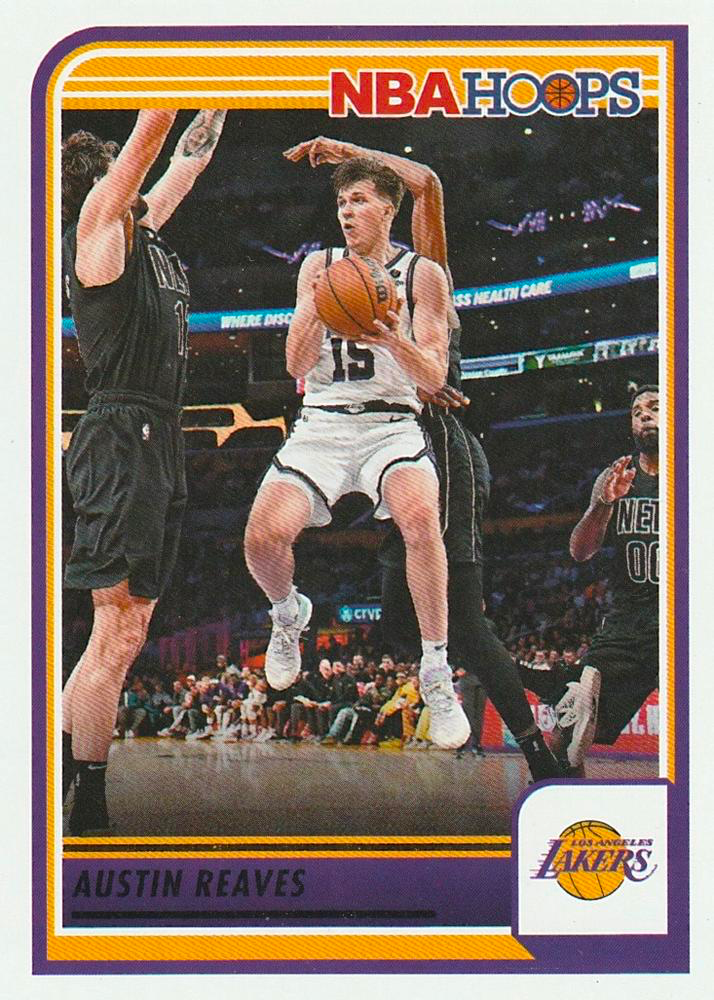 2023 Panini Hoops Austin Reaves #41 Los Angeles Lakers