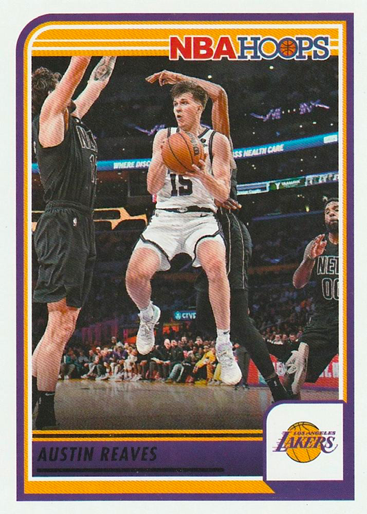 2023 Panini Hoops Austin Reaves #41 Los Angeles Lakers