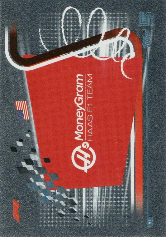 2024 Topps Turbo Attax F1 Haas F1 Team FOIL #91