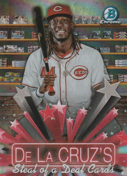 2025 Topps Bowman Hobby Stars Elly De La Cruz Cincinnati Reds #HS-15