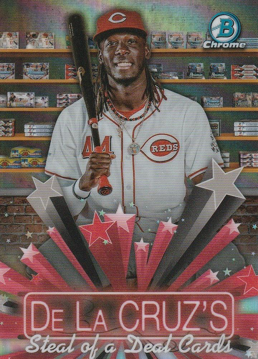 2025 Topps Bowman Hobby Stars Elly De La Cruz Cincinnati Reds #HS-15