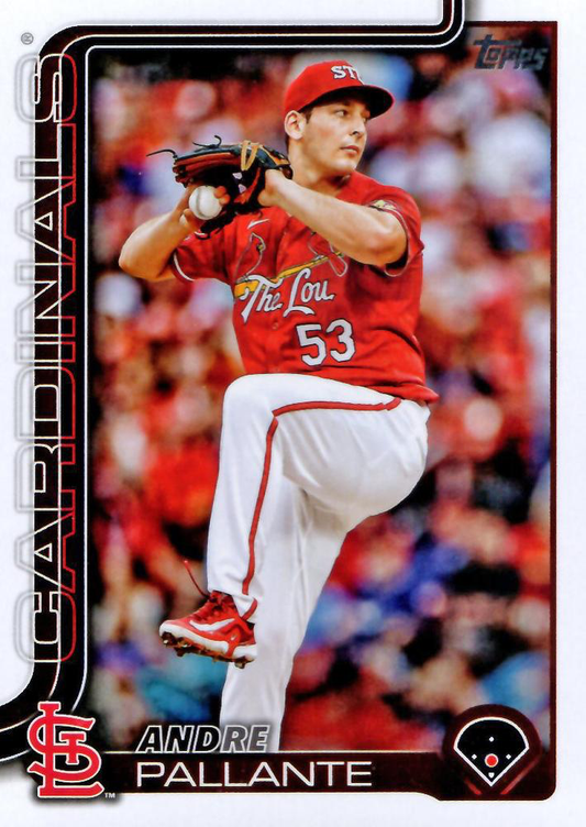2025 Topps Series 2 Andre Pallante #623 St. Louis Cardinals