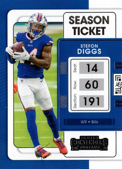 2021 Panini Contenders Stefon Diggs Buffalo Bills #11