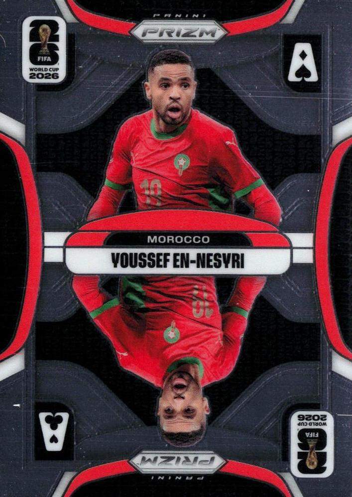 2026 Panini Prizm World Cup Aces Youssef En-Nesyri #12 Maroc