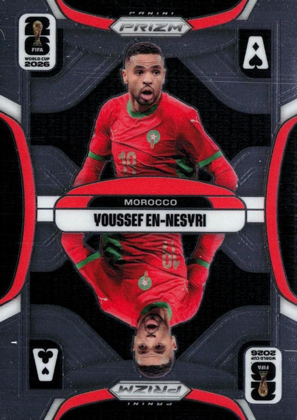 2026 Panini Prizm World Cup Aces Youssef En-Nesyri #12 Maroc