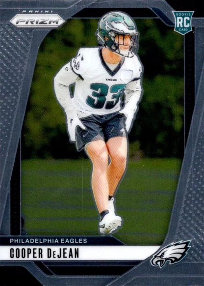 2024 Panini Prizm Cooper DeJean RC #321 Philadelphia Eagles