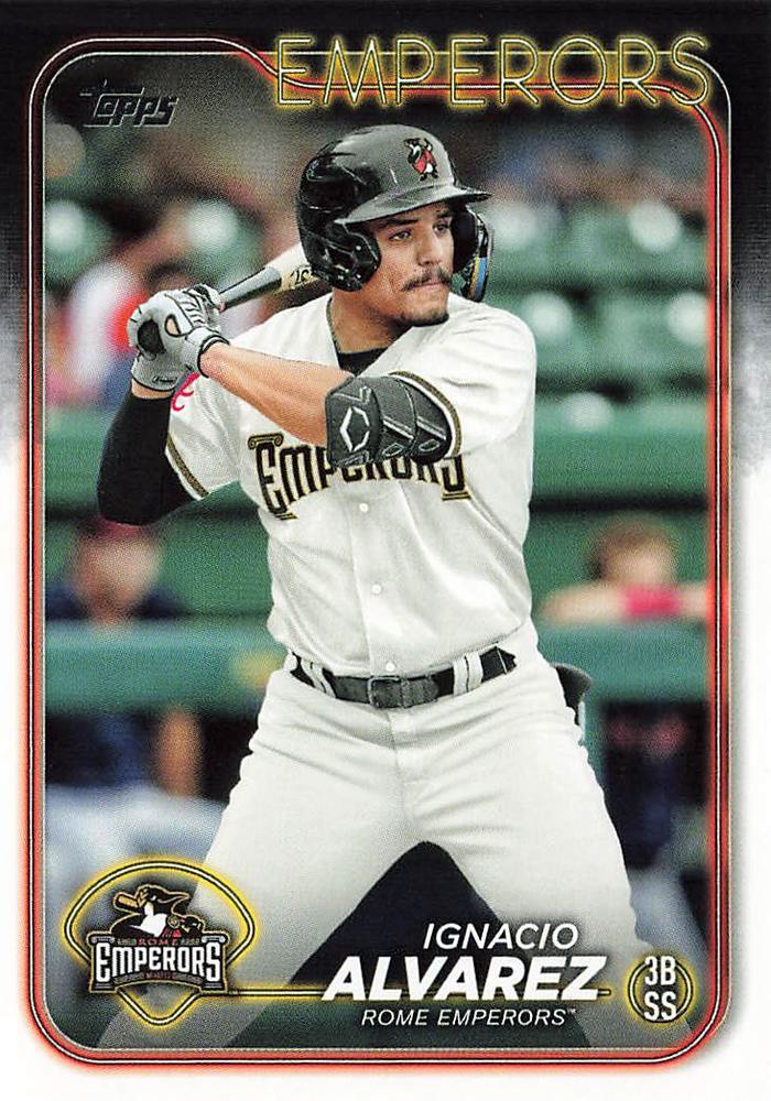 2024 Topps Pro Debut Ignacio Alvarez #PD-186 Rome Emperors