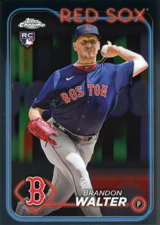 2024 Topps Chrome Brandon Walter RC Boston Red Sox #254