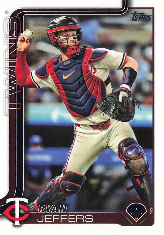 2025 Topps Series 1 Ryan Jeffers Minnesota Twins #339