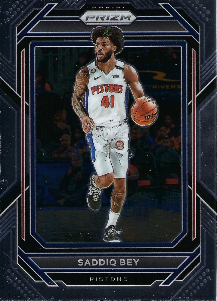 2022 Panini Prizm Saddiq Bey #84 Detroit Pistons