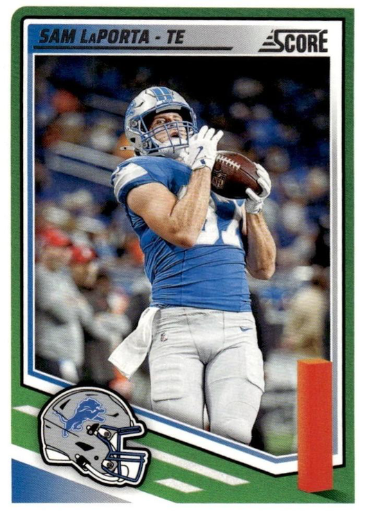 2025 Panini Score Sam LaPorta #51 Detroit Lions