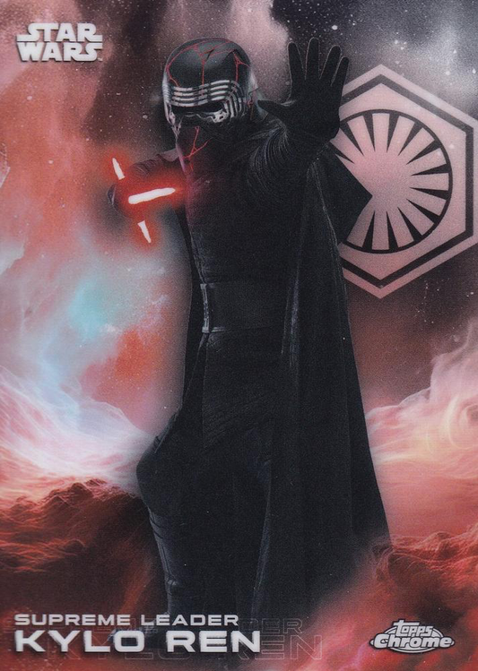 2025 Topps Chrome Star Wars Supreme Leader Kylo Ren #173 Star Wars