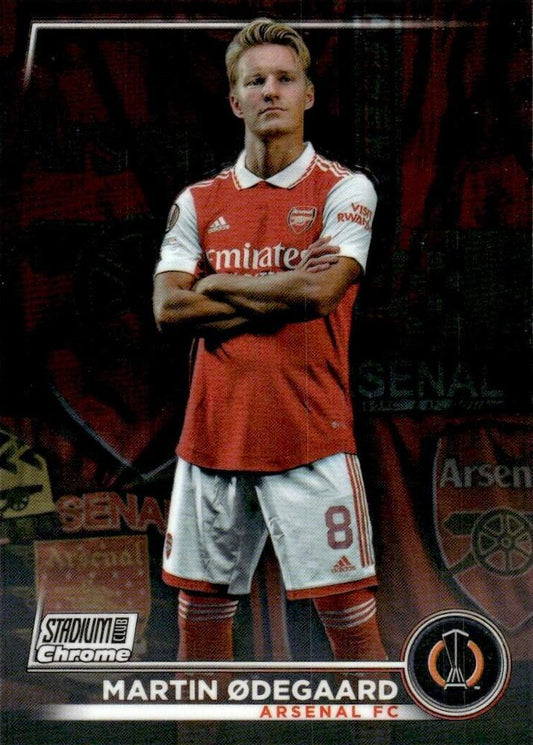 2022 Topps Stadium Club Chrome UCC Martin Ødegaard #87 Arsenal FC