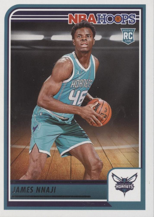 2023 Panini Hoops James Nnaji RC #240 Charlotte Hornets