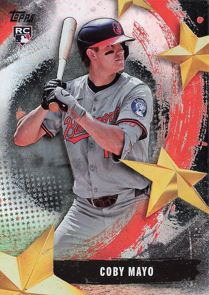 2025 Topps Series 1 Stars of MLB Coby Mayo RC Baltimore Orioles #SMLB-23