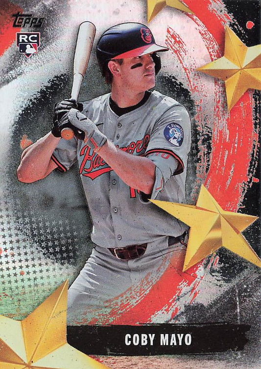 2025 Topps Series 1 Stars of MLB Coby Mayo RC Baltimore Orioles #SMLB-23