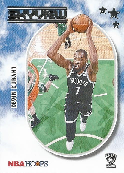 2021 Panini Hoops Skyview Kevin Durant #13 Brooklyn Nets