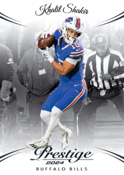2024 Panini Prestige Khalil Shakir #33 Buffalo Bills