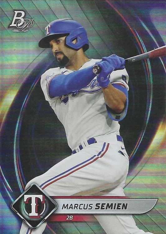 2022 Topps Bowman Platinum Marcus Semien Texas Rangers #64