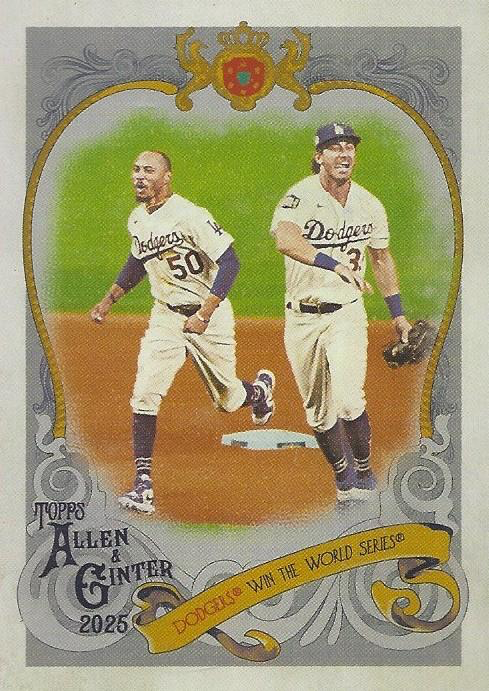 2025 Topps Allen & Ginter Sweet Victory Mookie Betts #SV-29 Los Angeles Dodgers