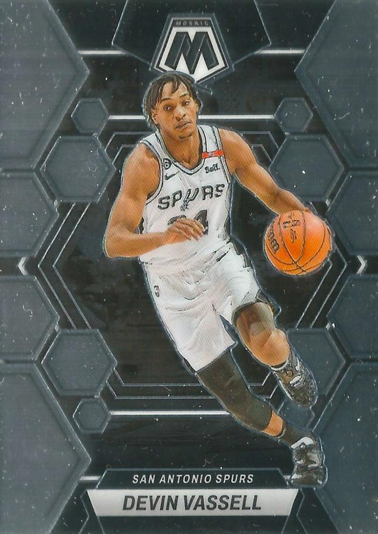 2022 Panini Mosaic Devin Vassell #70 San Antonio Spurs
