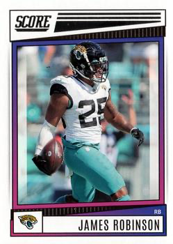 2022 Panini Score James Robinson Jacksonville Jaguars #21
