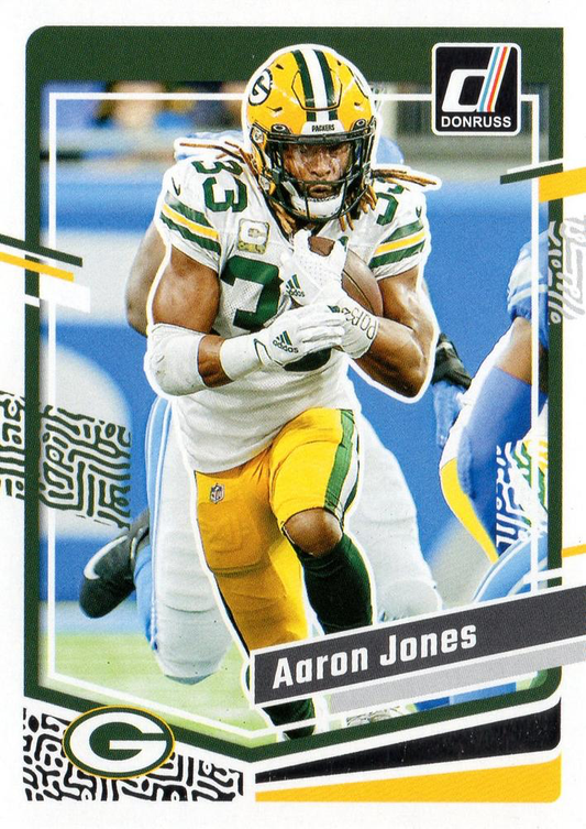 2023 Panini Donruss Aaron Jones #105 Green Bay Packers