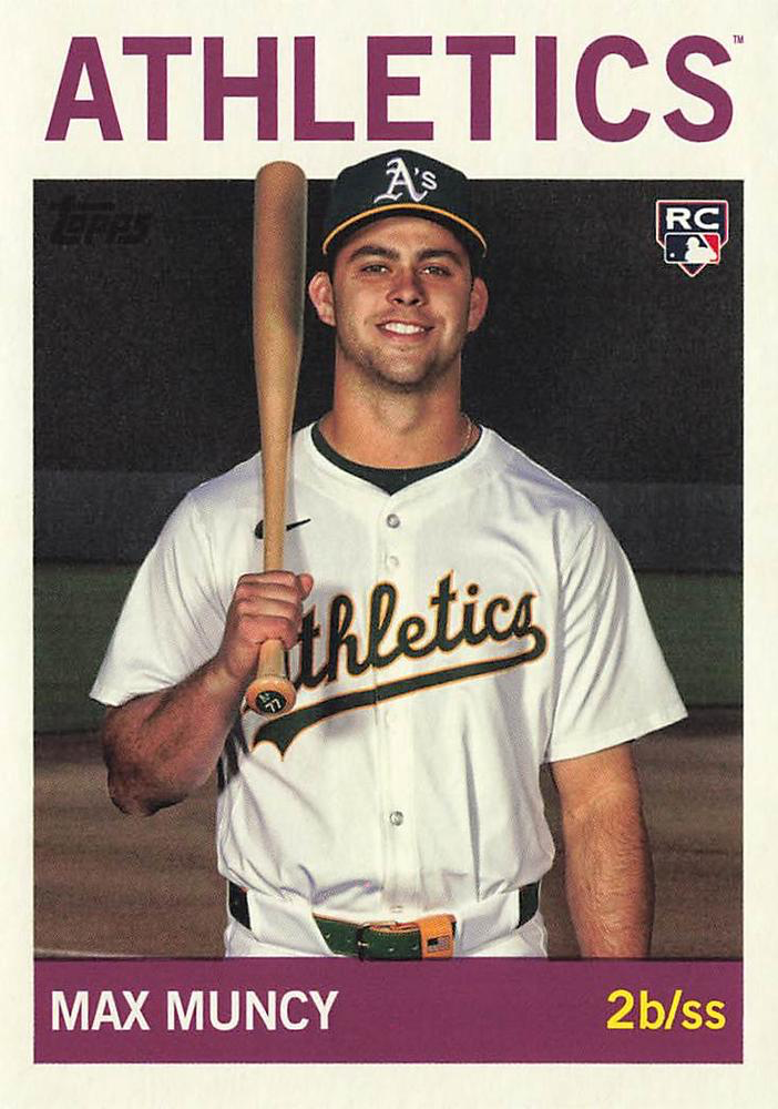 2025 Topps Archives Max Muncy RC #98 Oakland Athletics